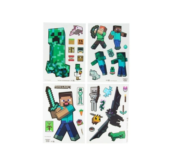 Paladone Minecraft Window Cling Decals