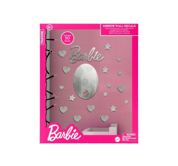 Paladone Barbie Mirror Wall Decals