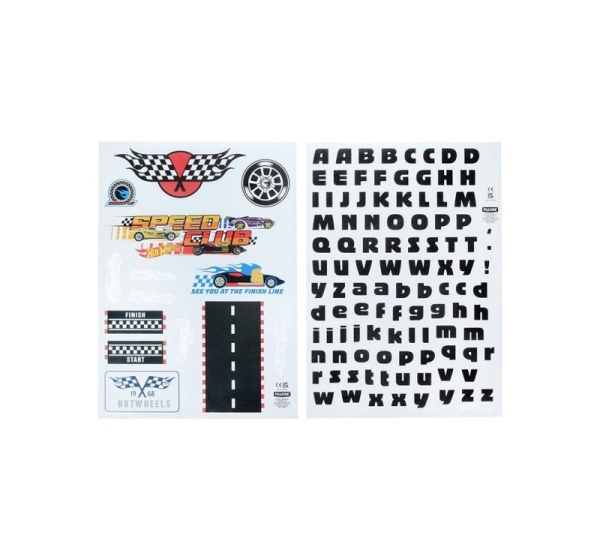 Paladone Hot Wheels Personalisation Wall Decals