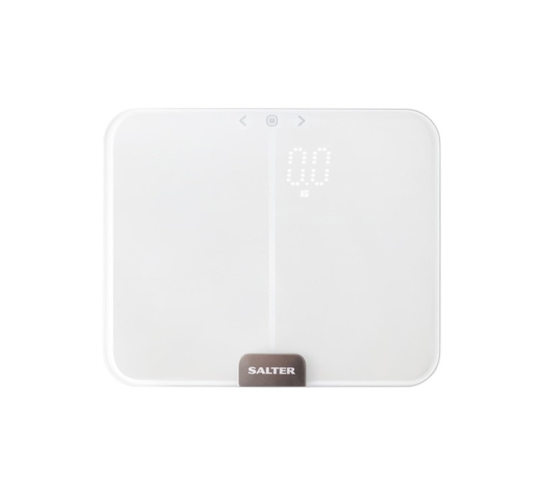 Salter 9164 WH3RJLEU16 Ghost Compact Analyser Scale, White