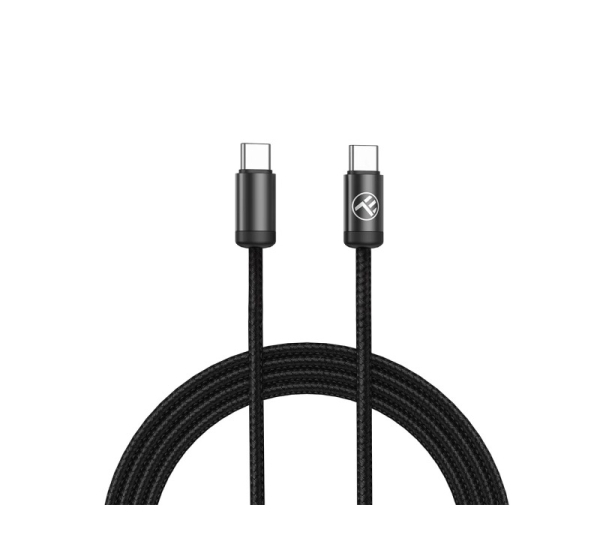 Tellur Minimalist USB-C to USB-C cable, 240W,2m, black