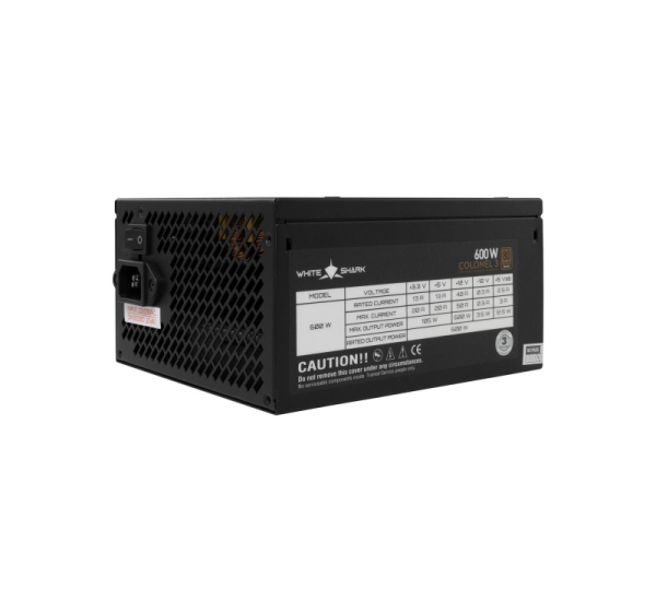 White Shark GPSU-B600S Colonel-3 600W 80+ Bronze FullModular