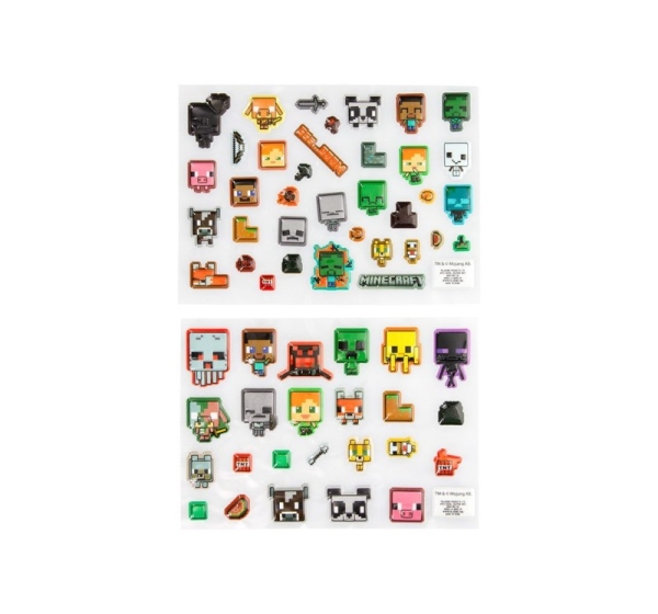 Paladone Minecraft Puffy Gadget Decals