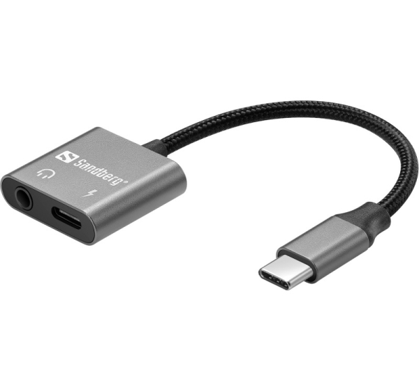 Sandberg 136-67 USB-C Audio Adapter PD65W