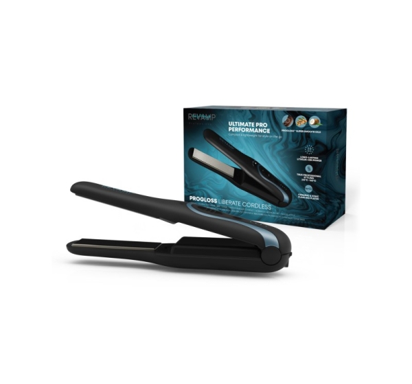 Revamp ST-1750-EU2 Liberate Shine Cordless Compact Ceramic Hair Straightener