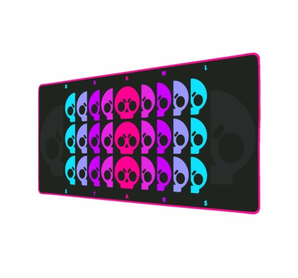 Subsonic SA5589-BS2 Gaming Mouse Pad XXL Brawl Stars Skull Repeater