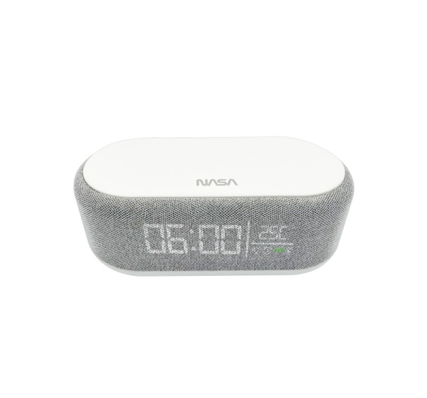NASA SPC400  Bluetooth Speaker/ Alarm Clock/ Wireless Charger