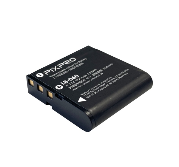 Pixpro LB-060 Lithium Ion Battery 3.7V 1100mAh 4.07Wh
