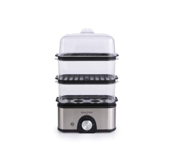 Salter EK5885VDE Compact 3-Tier Steamer