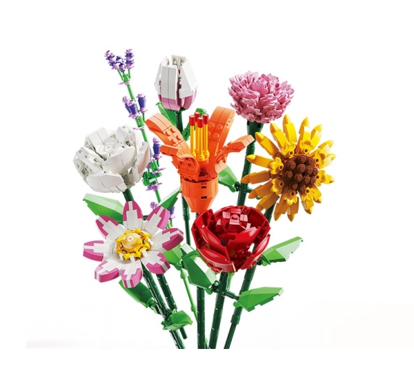 Koala Games G2672 Flowers  Blocks (Random Color)