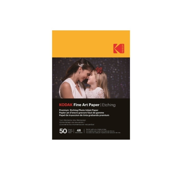 Kodak Fine Art Paper Etching  4/6 " x 50 Sheets