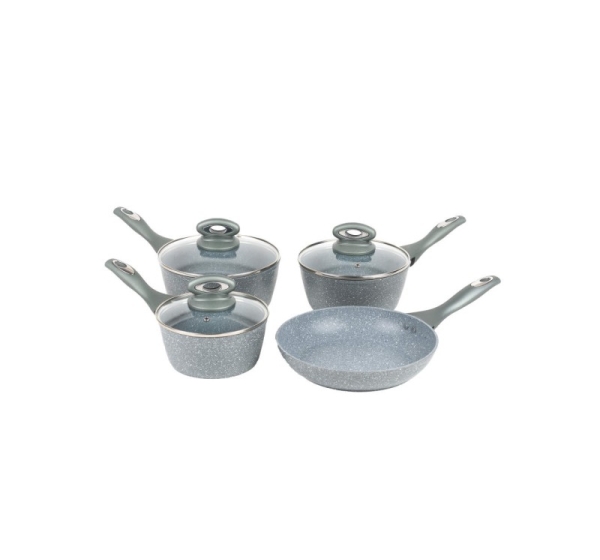 Salter BW04151G1EU7 Timeless Collection Stainless Steel 5 Piece Pan Set