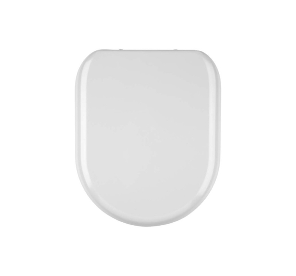 Beldray LA072771PEU7 Anti-bac D-shaped Toilet Seat, White
