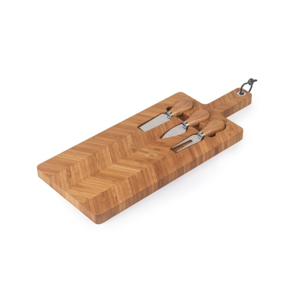 Salter BW14823 Bamboo Cheese Board, Bamboo Wood