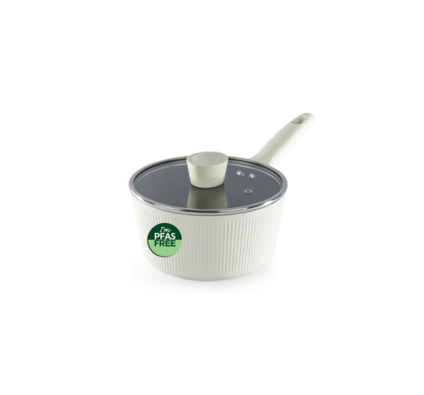 Russell Hobbs RH03867C Cote 18 cm Saucepan, Cream