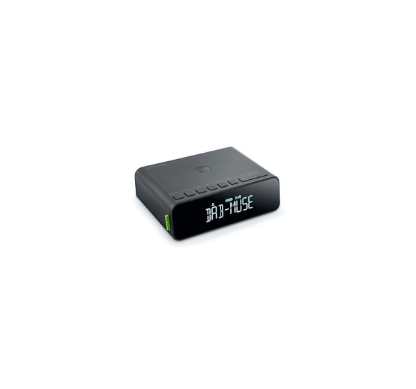 Muse | Alarm function | M-175 WI | AUX in | Alarm Clock | Black