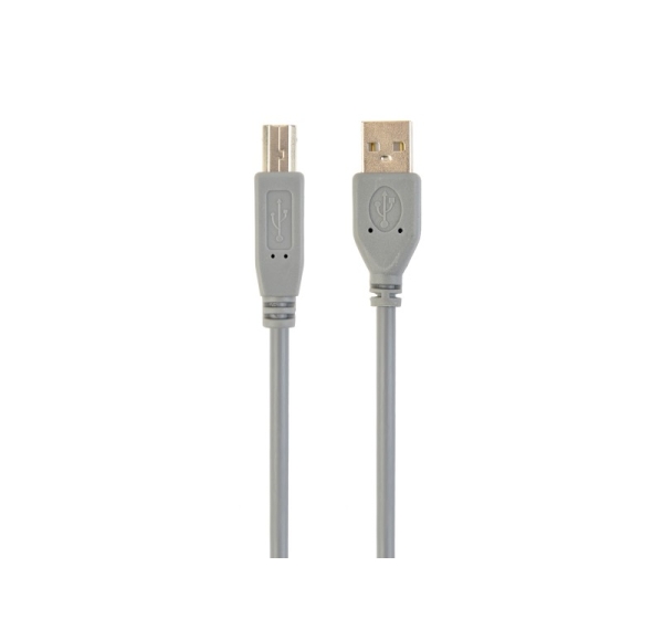 Cablexpert CCP-USB2-AMBM-6G USB 2.0 A-plug B-plug 6ft cable, grey color | Cablexpert | CCP-USB2-AMBM-6G | USB 2.0 A-plug B-plug 6ft cable