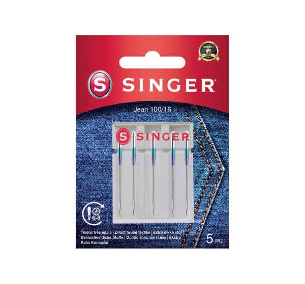 Singer | Denim Needle 100/16 5PK