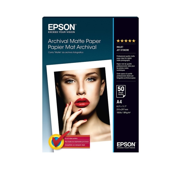 Archival Matte Paper - A4 - 50 Sheets | A4