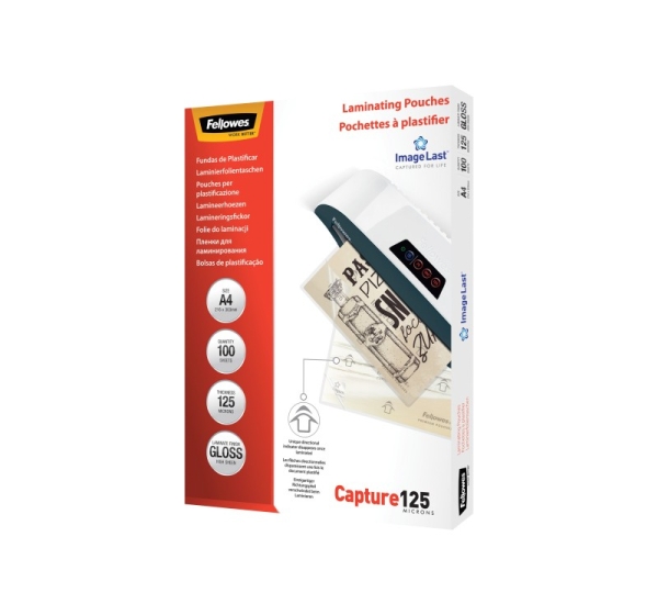 Fellowes Laminating Pouch PREMIUM A4 Glossy