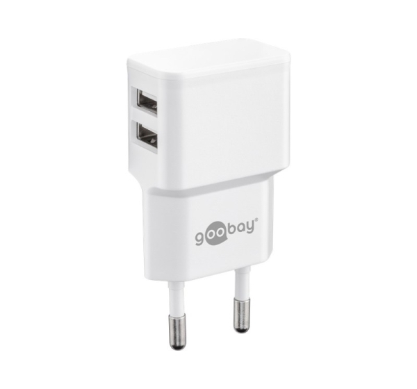 Goobay | 2.4 A | Dual USB charger | 44952