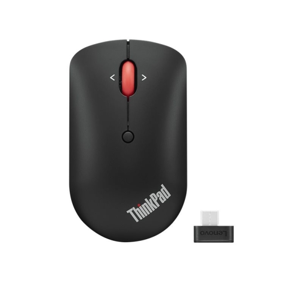 Lenovo | ThinkPad USB-C Wireless Compact Mouse | Black