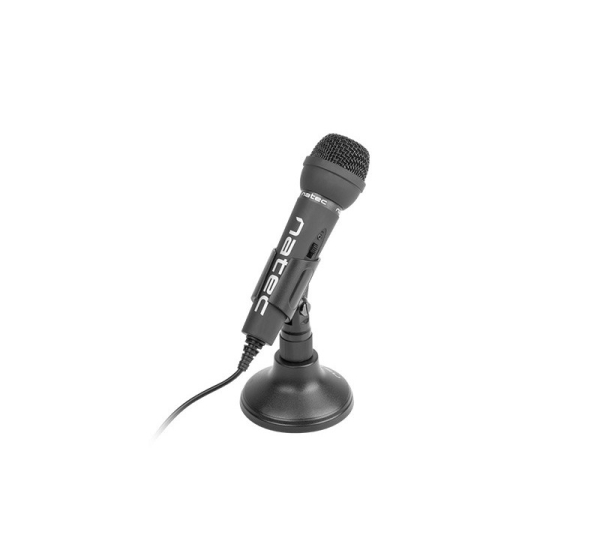 Natec | Microphone | NMI-0776 Adder | Black | Wired