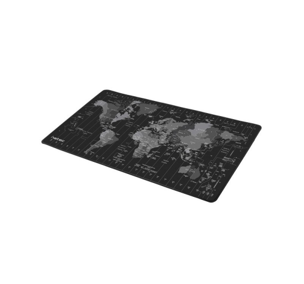 Natec | Mouse Pad Maxi | Time Zone Map