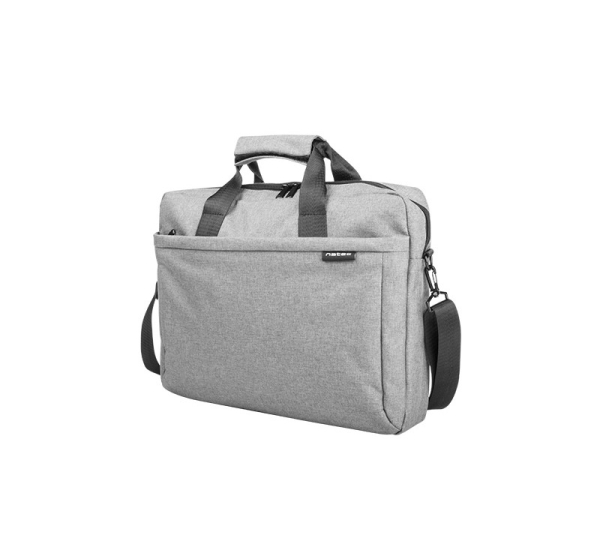 Natec Laptop Bag, Mustela, 15.6", Grey Natec Mustela Fits up to size 15.6 "
