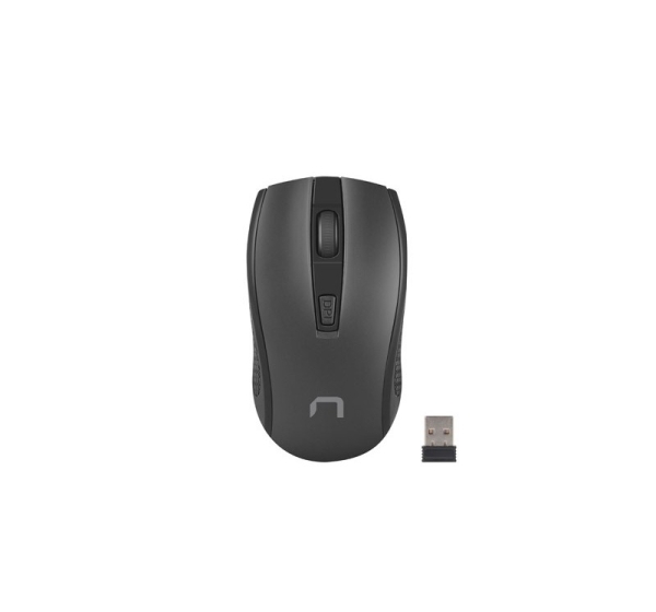 Natec Mouse, Jay 2, Wireless, 1600 DPI, Optical, Black Natec Mouse Optical