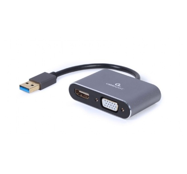 Cablexpert | USB display adapter | A-USB3-HDMIVGA-01 | USB 3.0 Type-A | 0.15 m