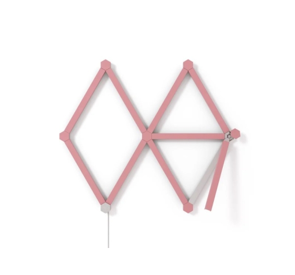 Nanoleaf | Lines Skin Pink Matte 9pcs