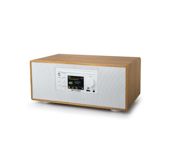 Muse CD Micro System With Bluetooth, FM/DAB+ Radio and USB port M-695DBTW USB port