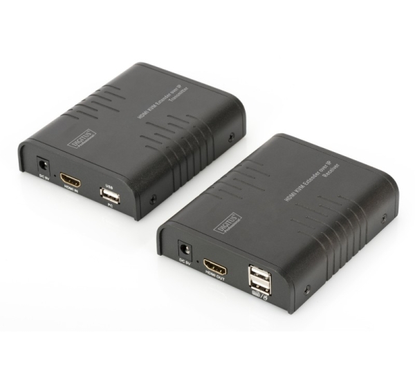 Digitus | HDMI KVM Extender over IP, Set | DS-55202