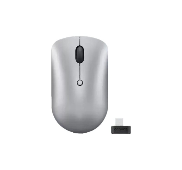 Lenovo | Compact Mouse | 540 | Wireless | Red optical sensor | 2.4 GHz via USB-C | Cloud Grey | 1 year(s)