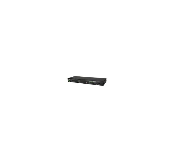 Aten | 16-Port PS/2-USB VGA KVM Switch with Daisy-Chain Port and USB Peripheral Support | CS1716A
