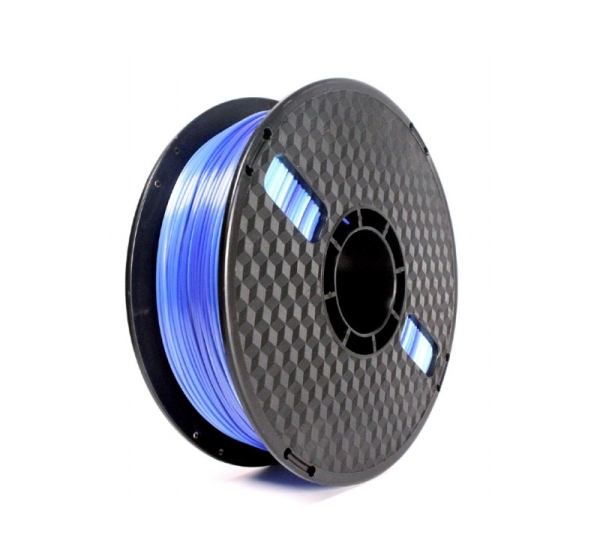 Flashforge Filament, PLA Silk Ice | 3DP-PLA-SK-01-ICE | 1.75 mm diameter, 1kg/spool | Ice blue + Dark blue