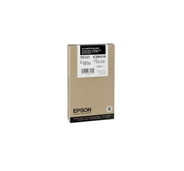 Epson T612100 | Ink cartrige | Photo Black