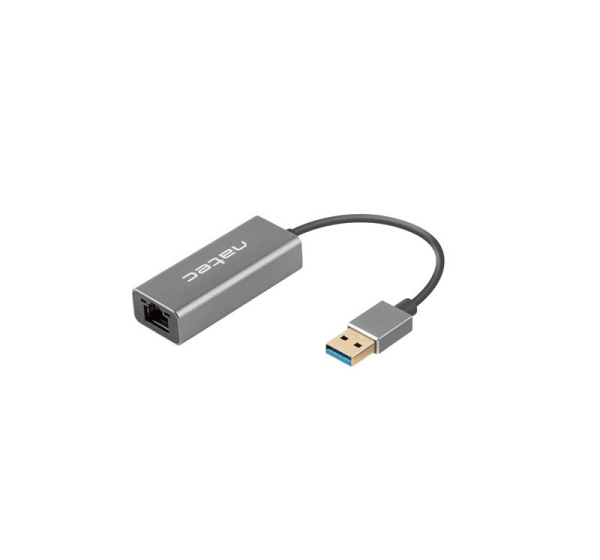 Natec Ethernet Adapter, Cricket USB 3.0, USB 3.0 to RJ45, Black | Natec | Ethernet Adapter Network Card | NNC-1924 Cricket USB 3.0
