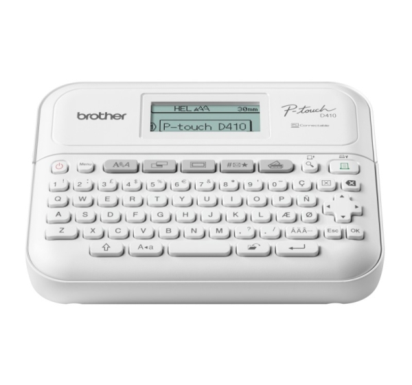 Brother PT-D410 | Mono | Thermal | Label Printer | White