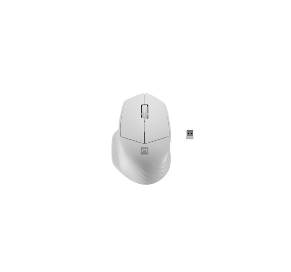 Natec | Mouse | Siskin 2 | Wireless | USB Type-A | White