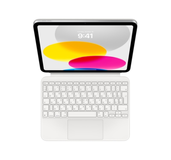 Apple | Magic Keyboard Folio for iPad (10th generation) | Compact Keyboard | Wireless | Russian