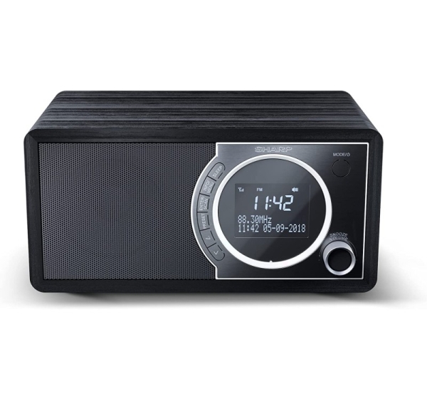 Sharp DR-450(BK) Digital Radio, FM/DAB/DAB+, Bluetooth 4.2, Alarm function, Midnight Black | Sharp | Digital Radio | DR-450(BK) | Bluetooth | Midnight Black