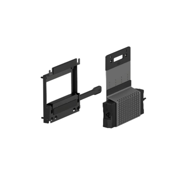 Dell | OptiPlex Micro and Thin Client VESA Mount w/Adapter Bracket | Black