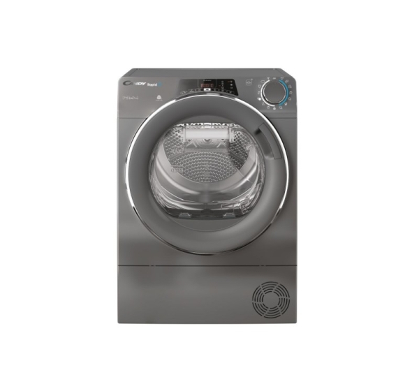 Candy | Dryer Machine | RO4 H7A2TCERX-S | Energy efficiency class E | Front loading | 7 kg | TFT | Depth 46.5 cm | Wi-Fi | Grey