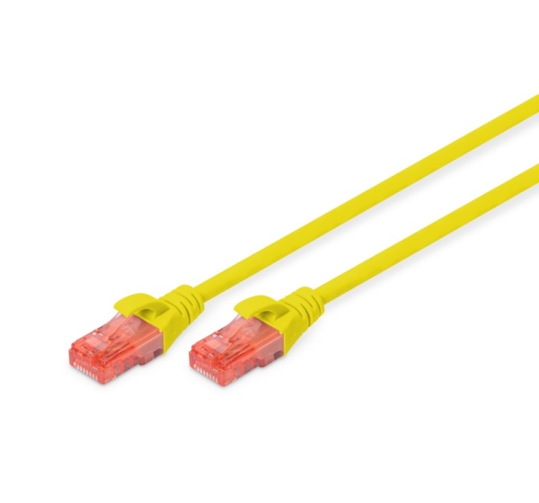CAT 6 U-UTP Patch cord PVC AWG 26/7 Yellow