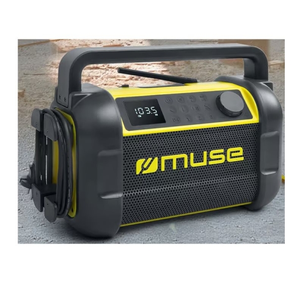 Muse M-928 BTY Jobsite Radio speaker Waterproof
