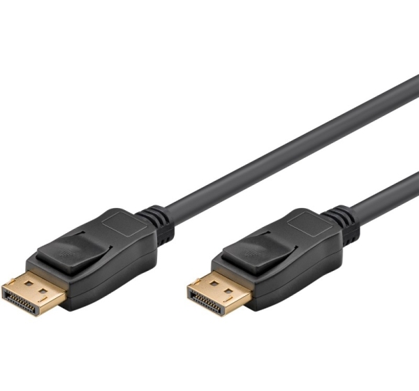 Goobay DisplayPort to DisplayPort Connector Cable 64799 Black