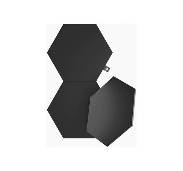 Nanoleaf | Shapes Black Hexagon Expansion pack (3 panels) | 42 W | WiFi