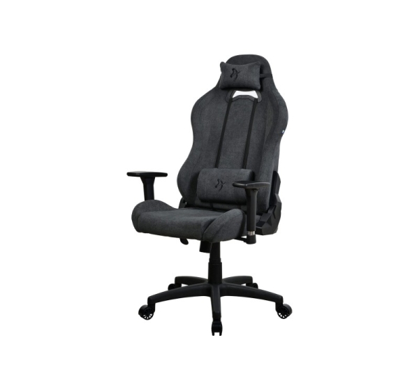 Arozzi Torretta SoftFabric | Gaming Chair | Frame material: Metal; Wheel base: Nylon; Cover: SoftFabric | Dark Grey